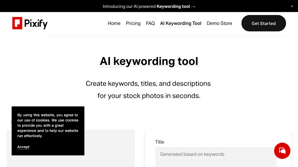 AI Keywording Tool AI Tool
