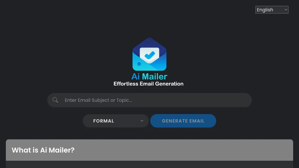 AI Mailer AI Tool