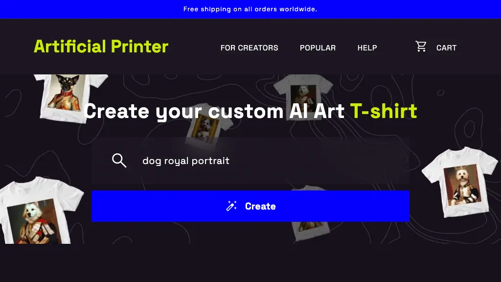 Artificial Printer AI Tool