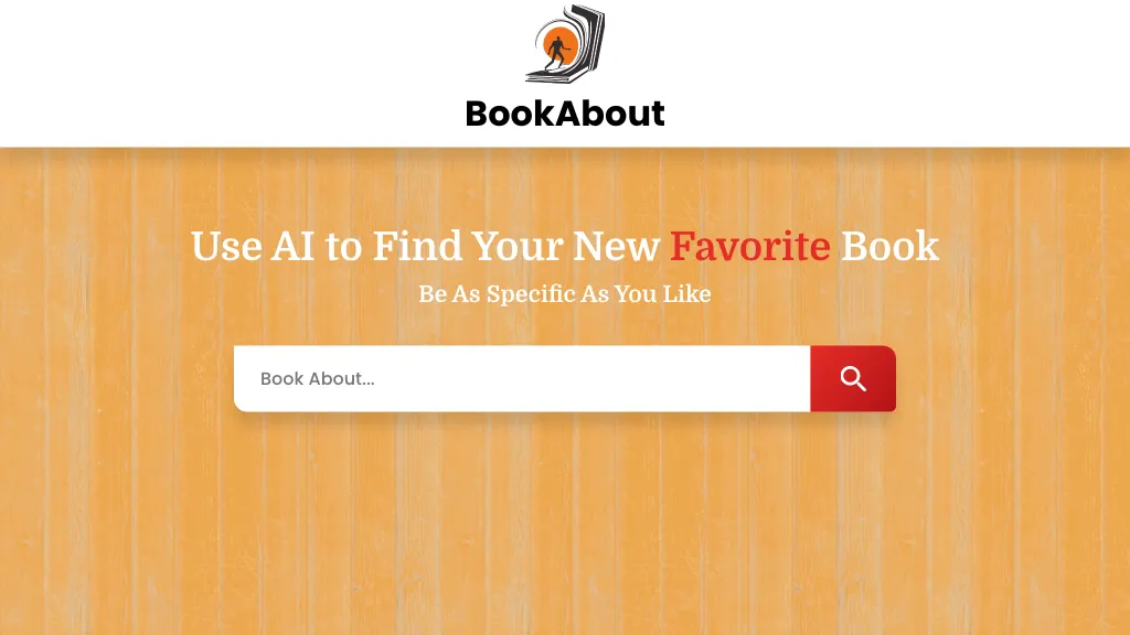 Bookabout AI Tool