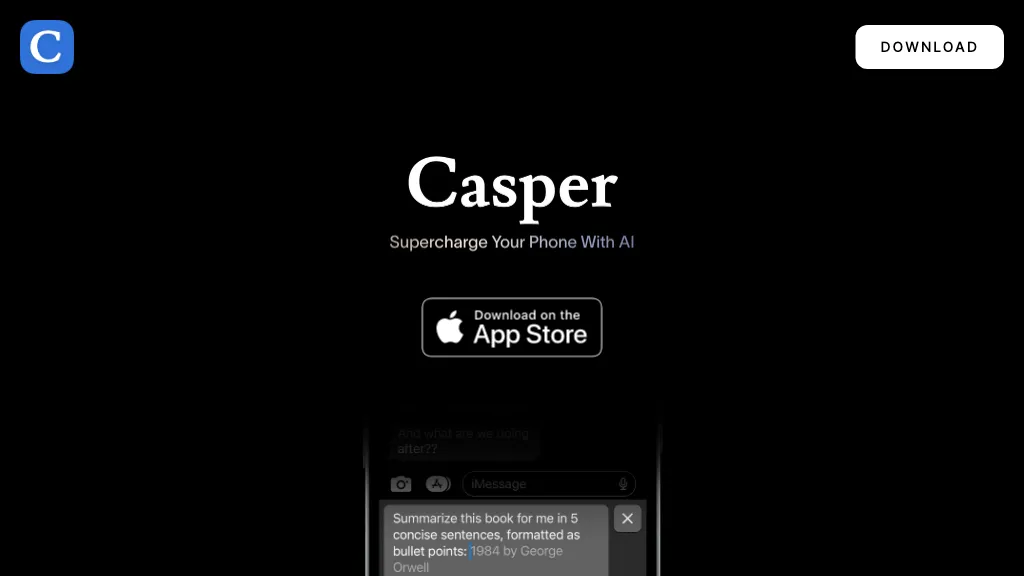 Casper AI Tool