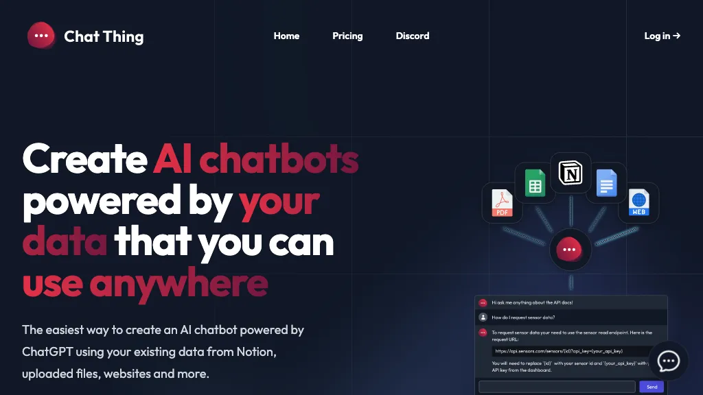 Chat Thing AI Tool