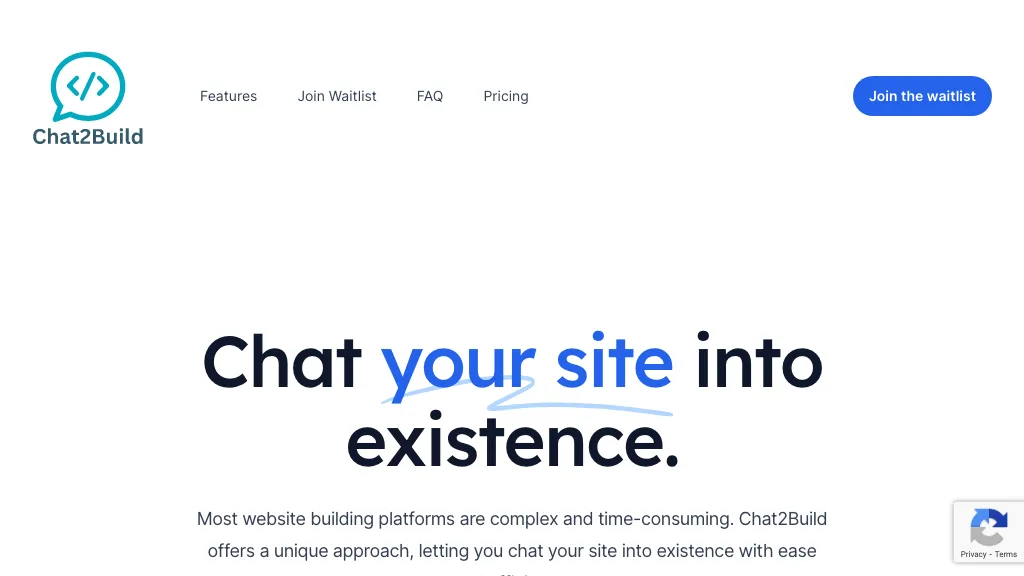 Chat2Build AI Tool