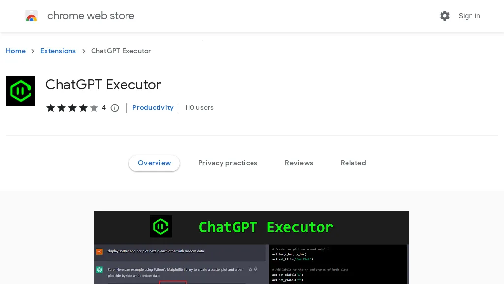 ChatGPT Executor AI Tool