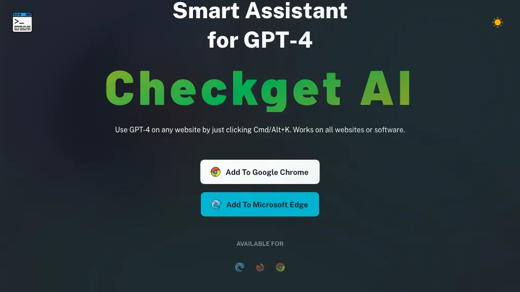 Checkget AI Tool