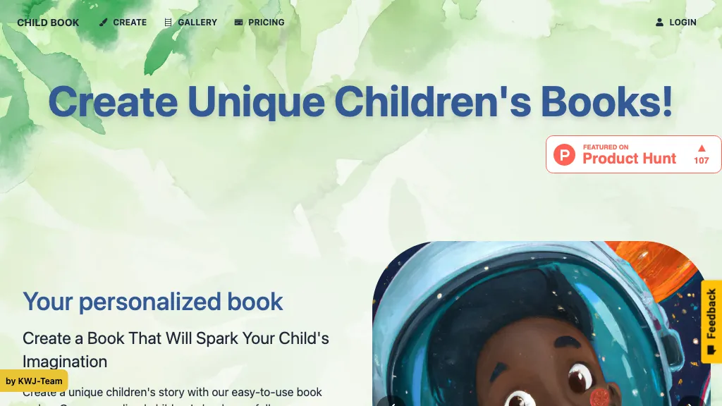 Childbook AI Tool