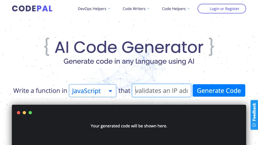CodePal AI Tool