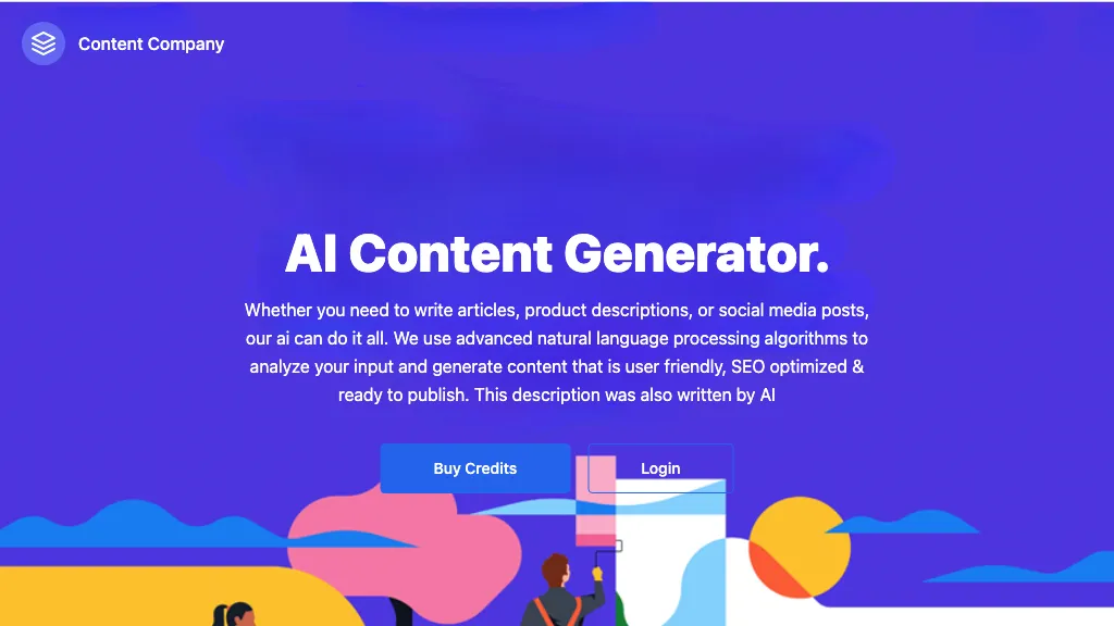 Content Company AI Tool