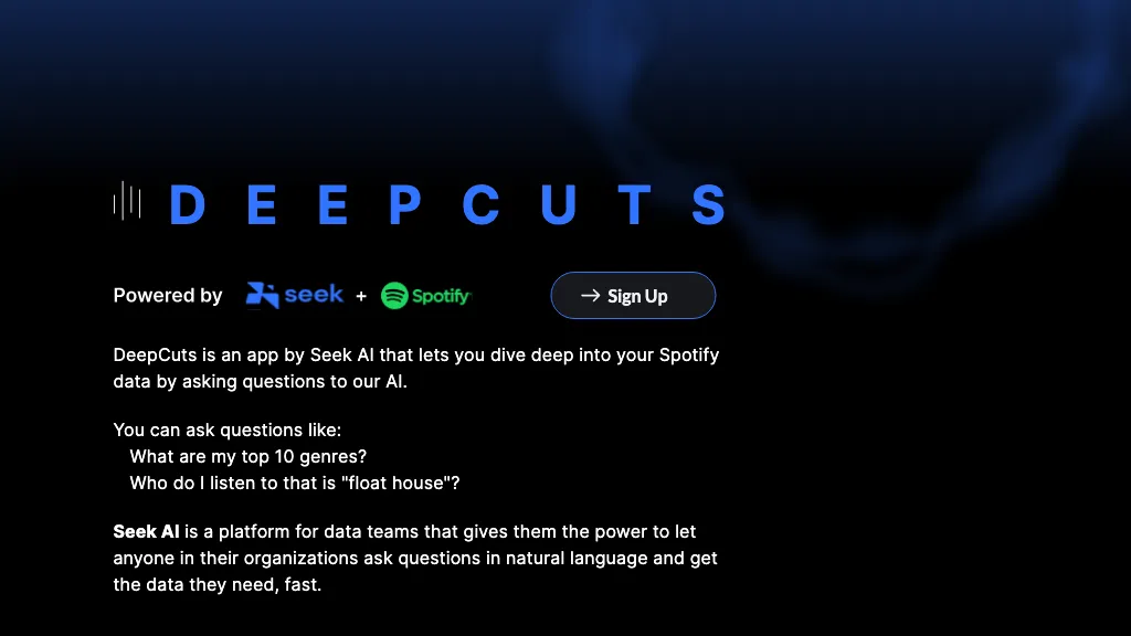 DeepCuts AI AI Tool