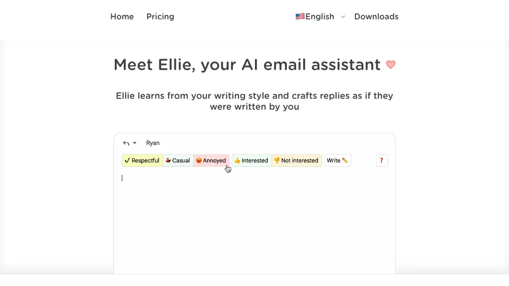 Ellie AI Tool