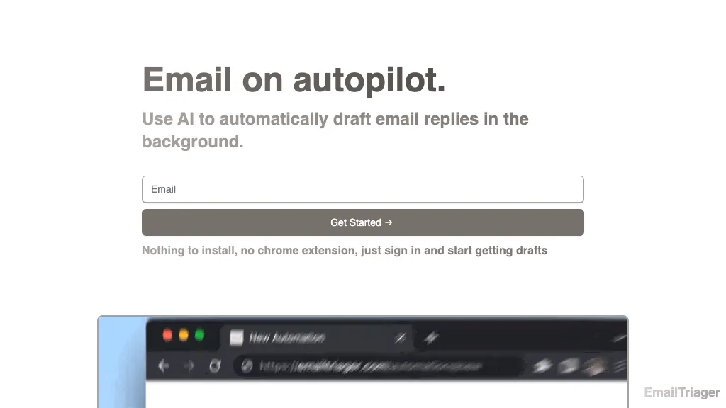 EmailTriager AI Tool