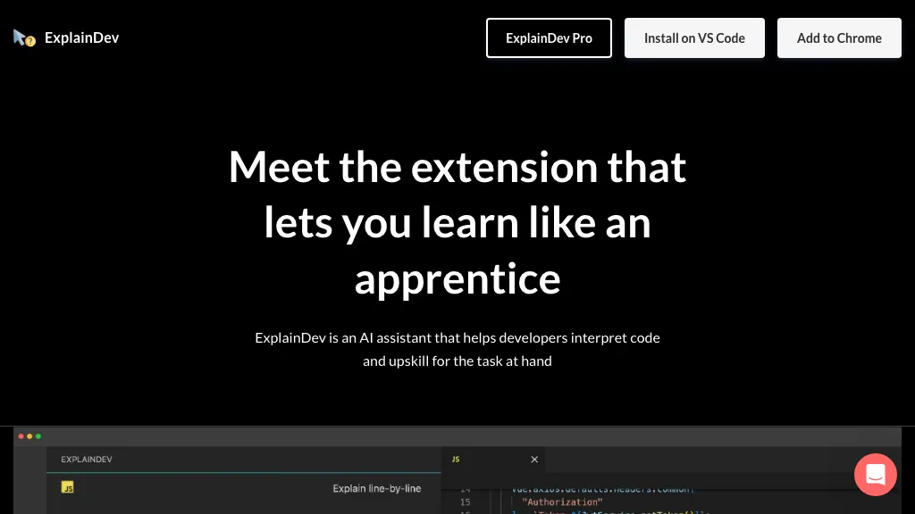 ExplainDev AI Tool