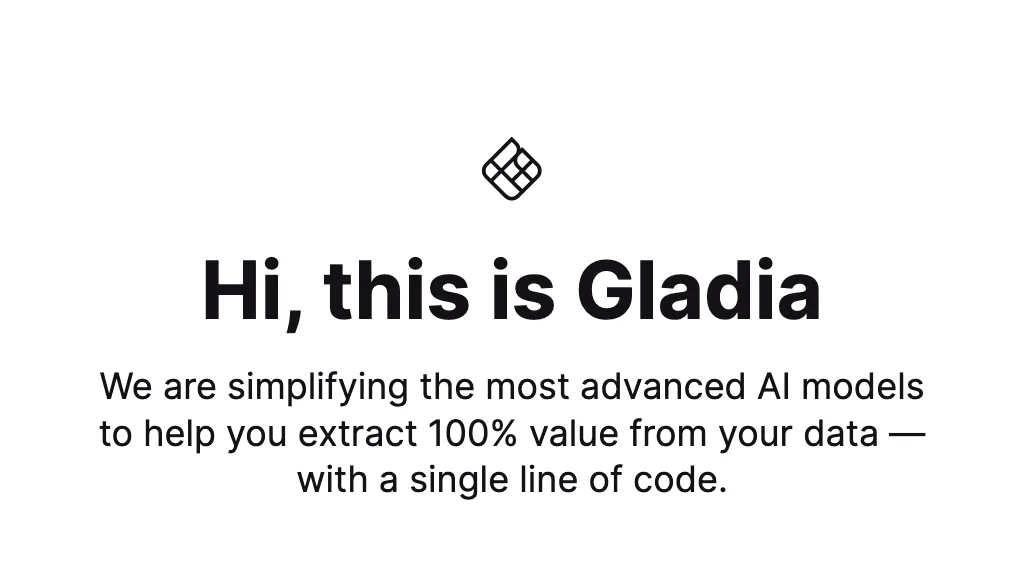 Gladia AI Tool