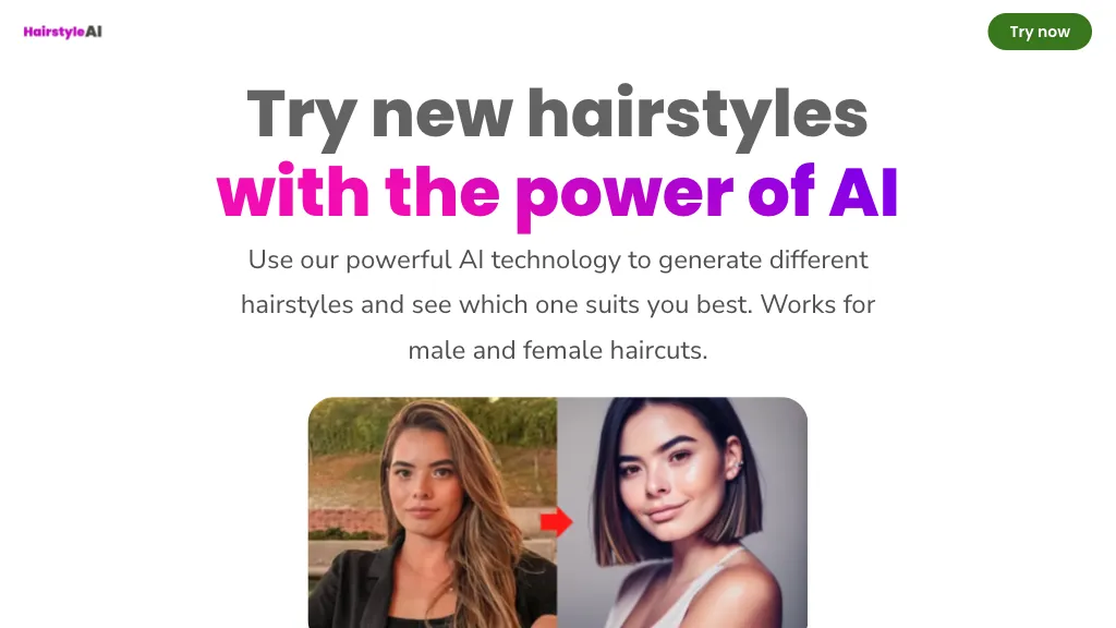 Hairstyle AI AI Tool