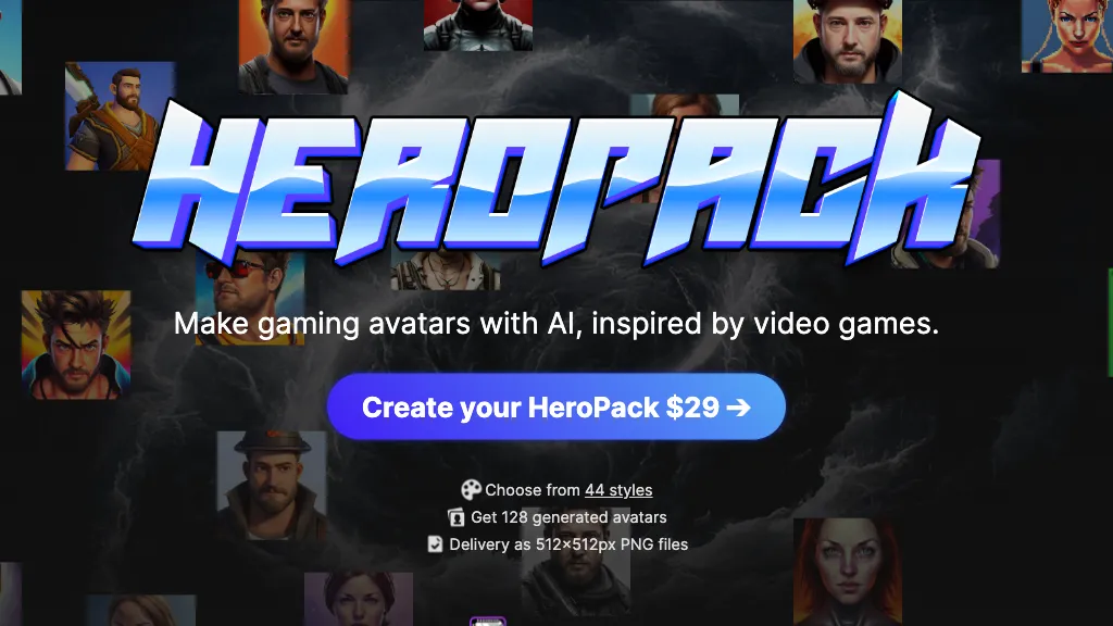 HeroPack AI Tool