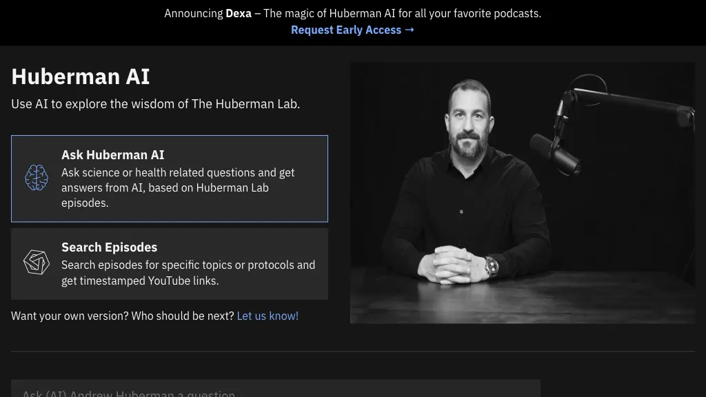 Huberman AI AI Tool