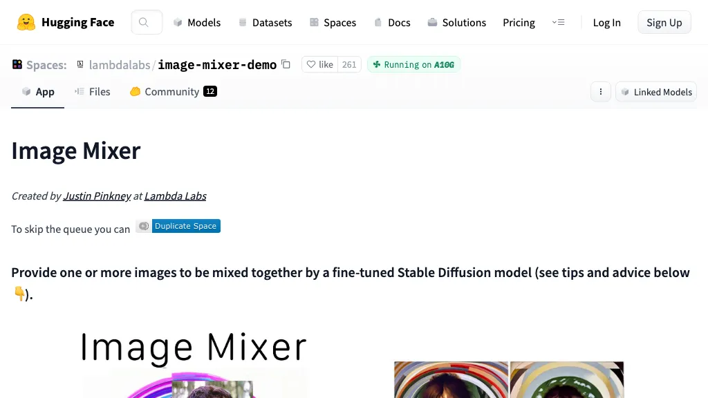 Image Mixer AI Tool