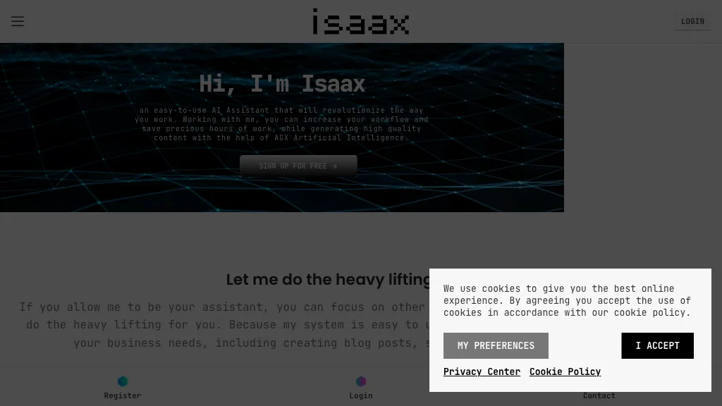 Isaax AI Tool