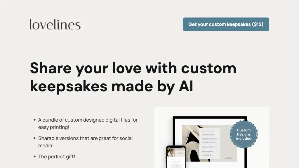 Lovelines AI Tool