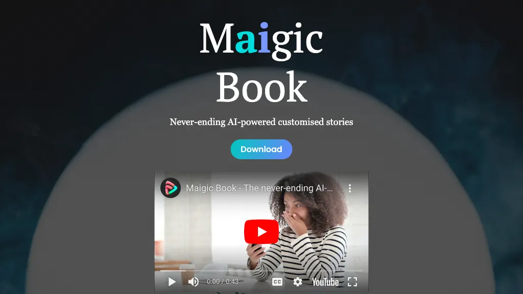 Maigic Book AI Tool