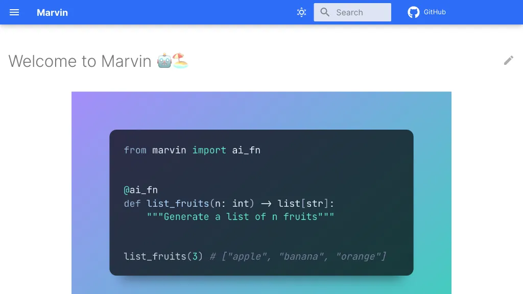 Marvin AI Tool