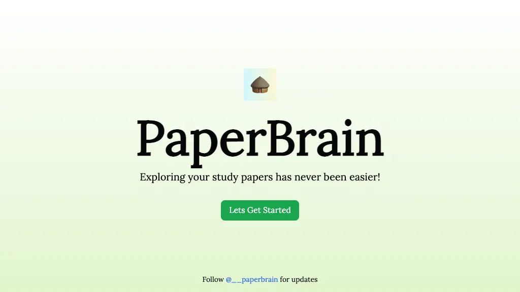 Paper Brain AI Tool
