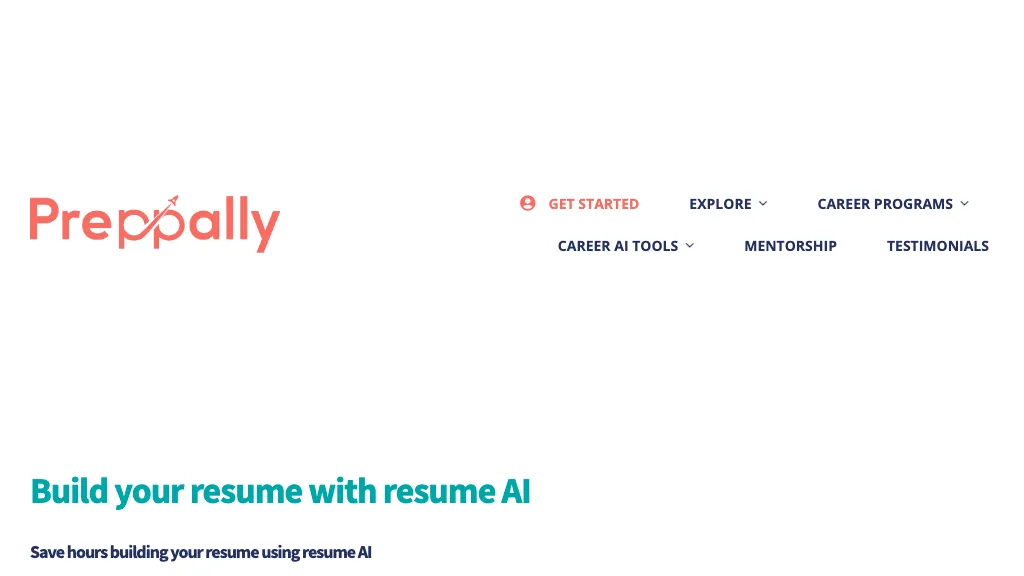 Preppally - Resume AI AI Tool