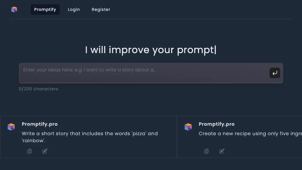 Promptify AI Tool