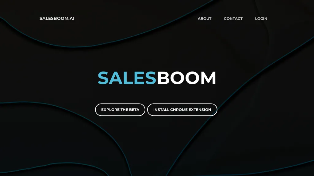 SalesBoom AI Tool