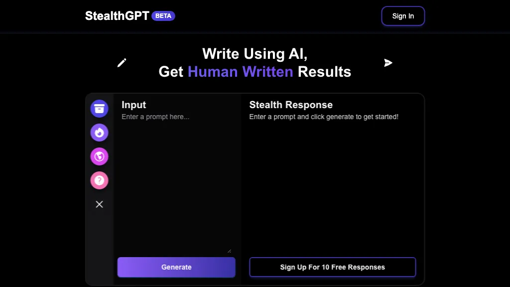 StealthGPT AI Tool