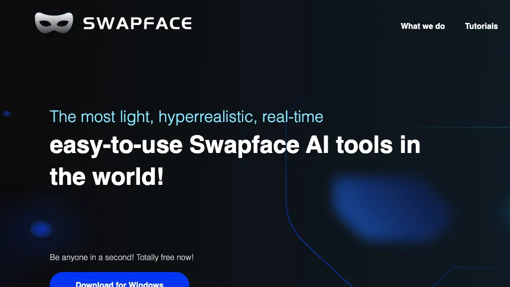 Swapface AI Tool