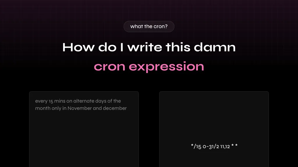Text to Cron AI Tool