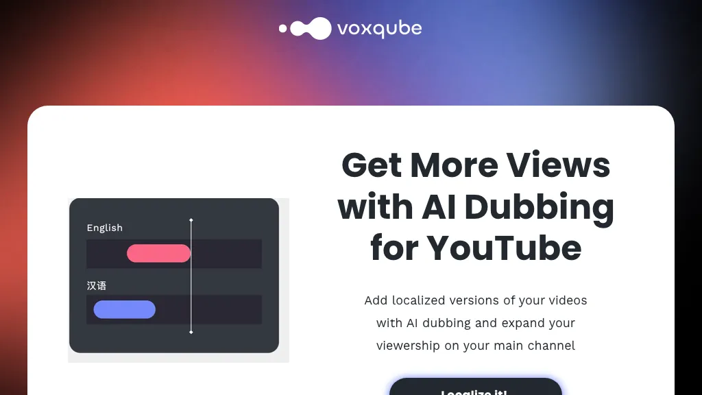 Voxqube AI Tool