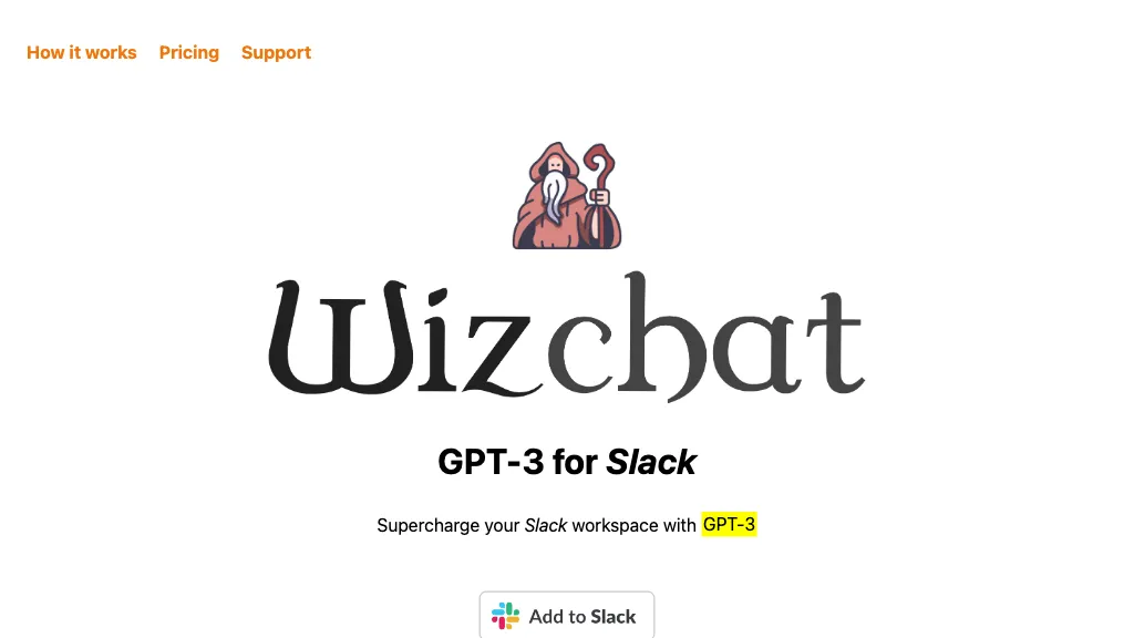 Wiz.chat AI Tool