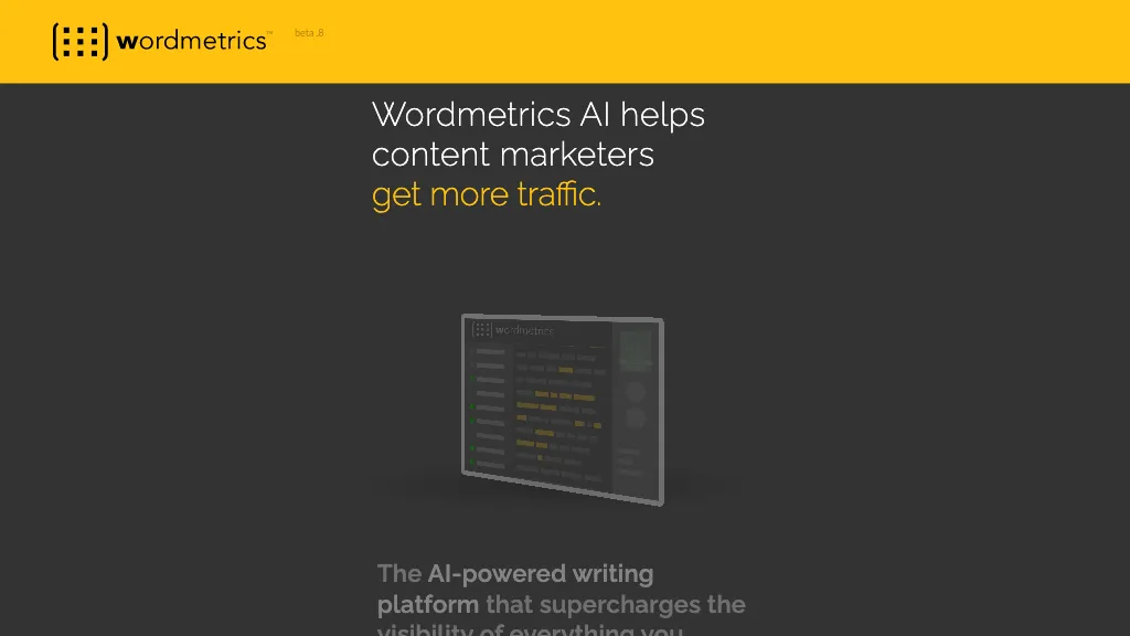 Wordmetrics AI Tool